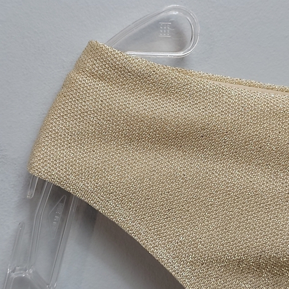 ONYX NITE Gold Sparkle sleeveless evening shift midi dress 16 - Picture 2 of 8